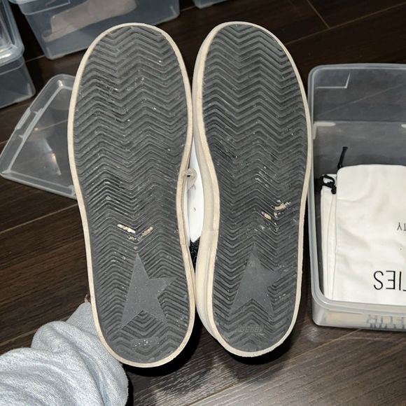 GOLDEN GOOSE Stardan Leather Low-Top Sneakers - Picture 9 of 13